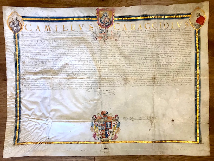  (Laurea in 'utroque iure': diritto civile ed ecclesiastico) 1617 Napoli 